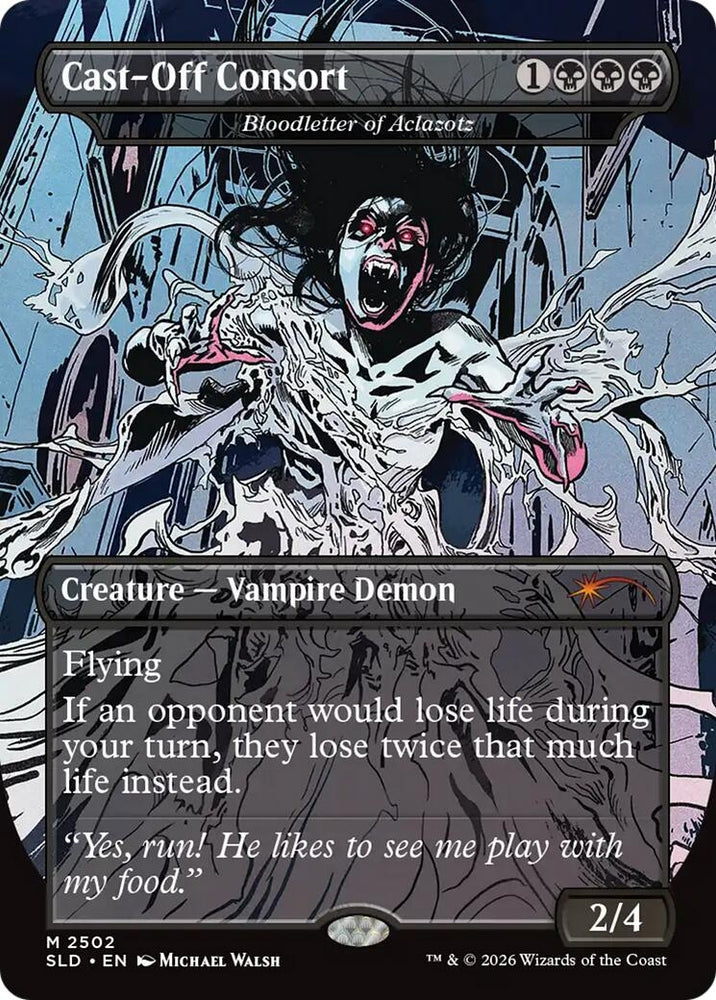 Image for Cast-Off Consort - Bloodletter of Aclazotz (2502) [Secret Lair Drop Series] - Magic: The Gathering