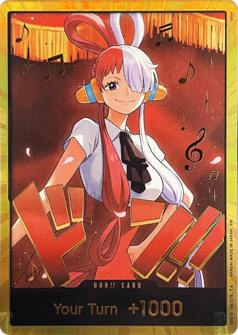 DON!! Card (Uta) (Gold) [Extra Booster: One Piece Heroines Edition]