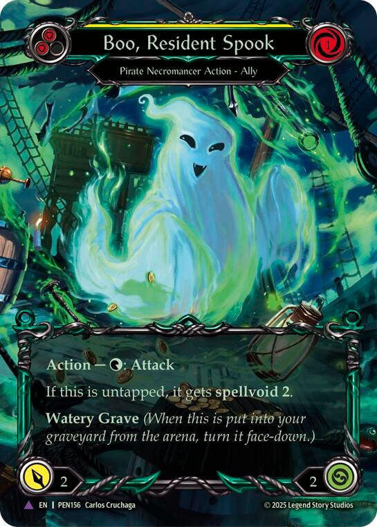 Image for Boo Resident Spook (Yellow) (Marvel) (PEN156) [Compendium of Rathe] - Flesh and Blood TCG