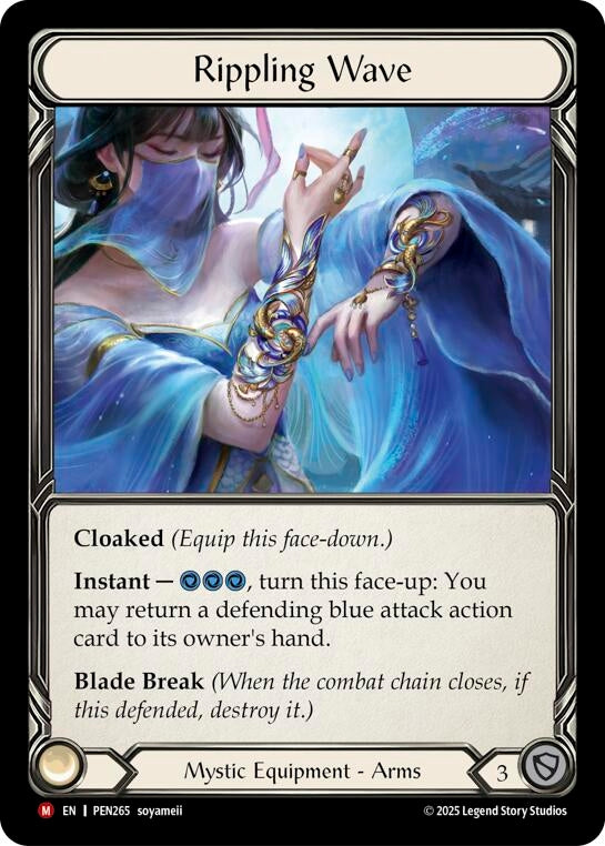 Image for Rippling Wave (PEN265) [Compendium of Rathe] - Flesh and Blood TCG