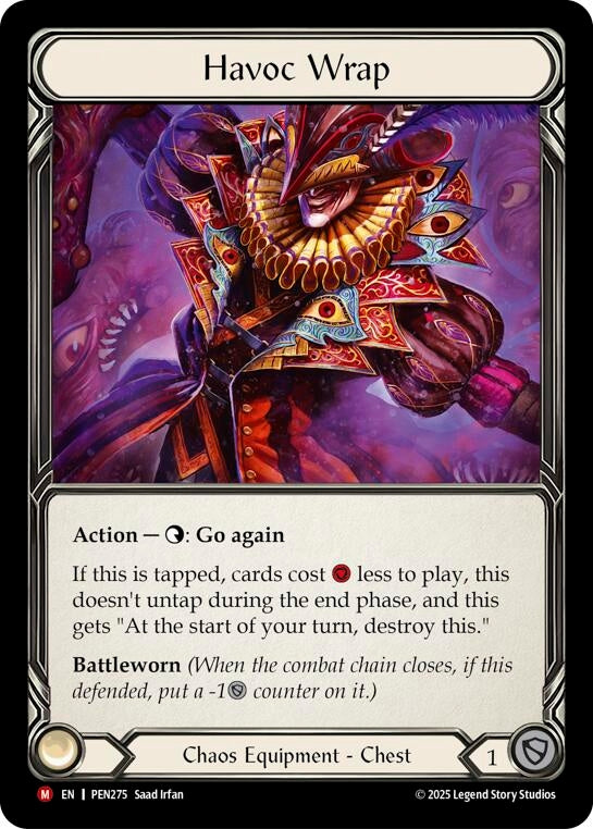 Image for Havoc Wrap (PEN275) [Compendium of Rathe] - Flesh and Blood TCG
