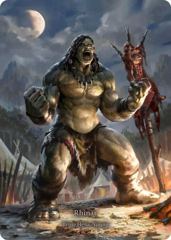 Image for Rhinar (Marvel) (PEN334) [Compendium of Rathe] - Flesh and Blood TCG
