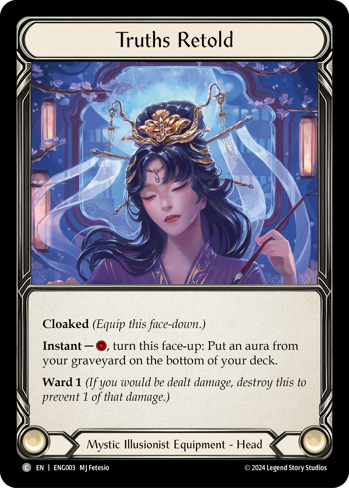 Truths Retold [ENG003] [Part the Mistveil Enigma Blitz Deck]