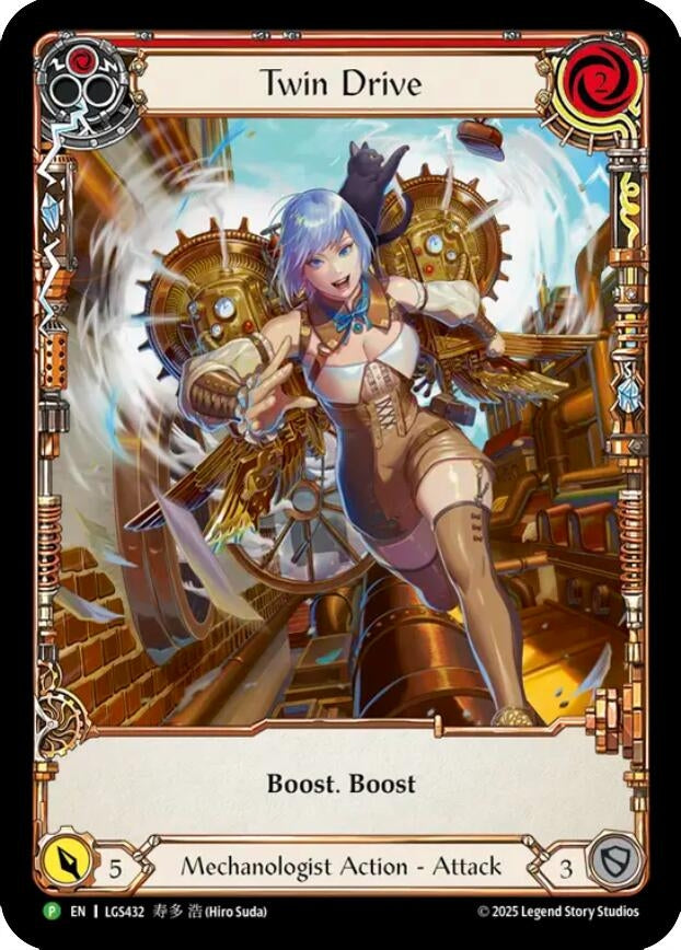 Image for Twin Drive - LGS432 (LGS432) [Flesh and Blood: Promo Cards] - Flesh and Blood TCG