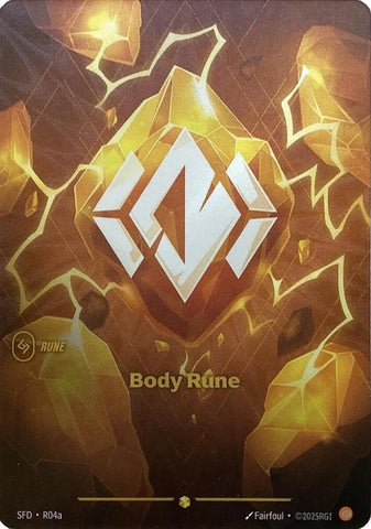 Image for Body Rune (Alternate Art) (R04a) [Spiritforged] - Riftbound: League of Legends Trading Card Game
