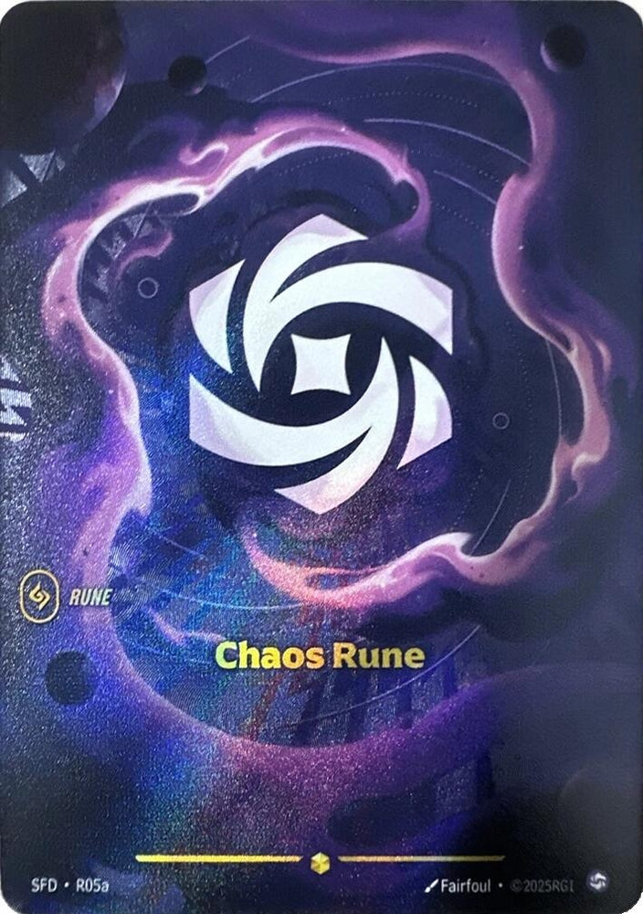 Chaos Rune (Alternate Art) (R05a) [Spiritforged]