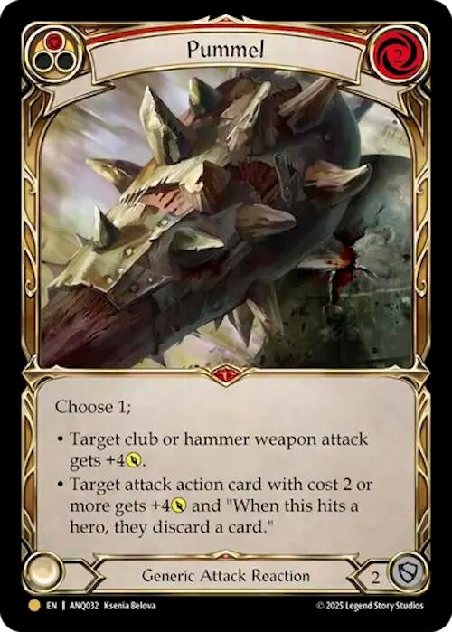 Pummel (Red) (ANQ032) (ANQ032) [Compendium of Rathe - Antiquity Pack]