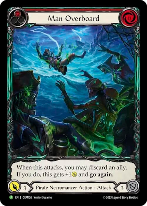 Image for Man Overboard (GEM126) [GEM Pack 4] - Flesh and Blood TCG
