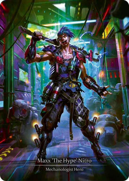 Image for Maxx 'The Hype' Nitro (GEM105) [GEM Pack 4] - Flesh and Blood TCG
