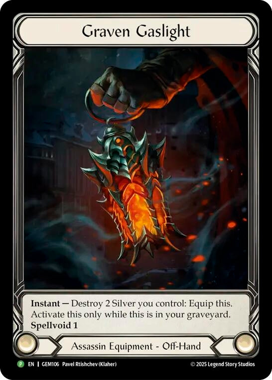 Image for Graven Gaslight (GEM106) [GEM Pack 4] - Flesh and Blood TCG