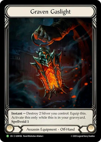 Image for Graven Gaslight (GEM106) [GEM Pack 4] - Flesh and Blood TCG
