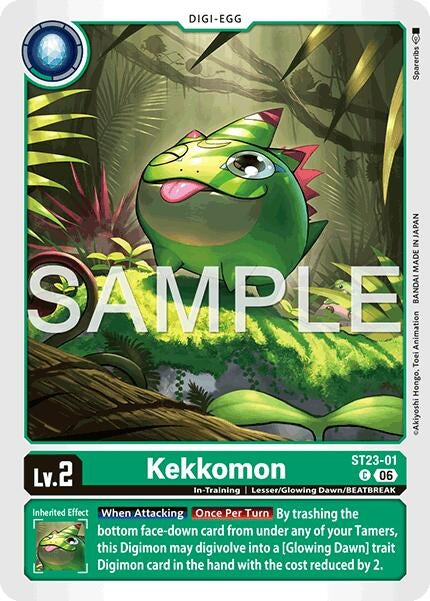 Image for Kekkomon (ST23-01 C) [Starter Deck 23: Beatbreak] - Digimon Card Game
