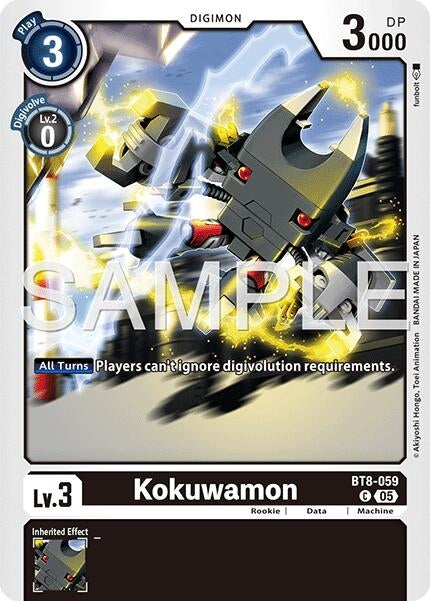 Image for Kokuwamon (Reprint) (BT8-059 C) [Advanced Booster Digimon Generation] - Digimon Card Game