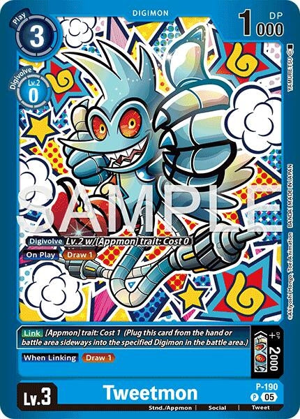Tweetmon (P-190 P) [Limited Card Pack -Another Knight-]