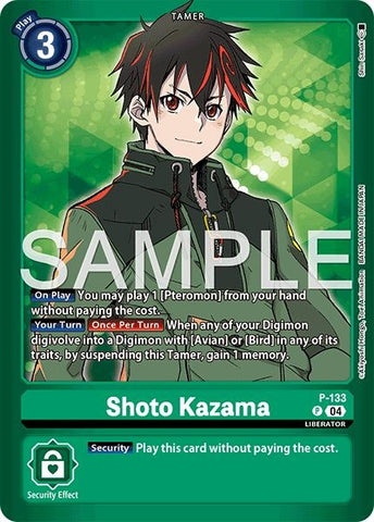 Shoto Kazama (P-133 P) [Limited Card Pack -Another Knight-]