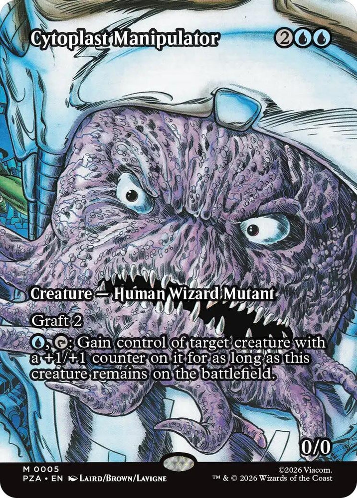 Image for Cytoplast Manipulator (Borderless) (5) [Teenage Mutant Ninja Turtles Source Material] - Magic: The Gathering