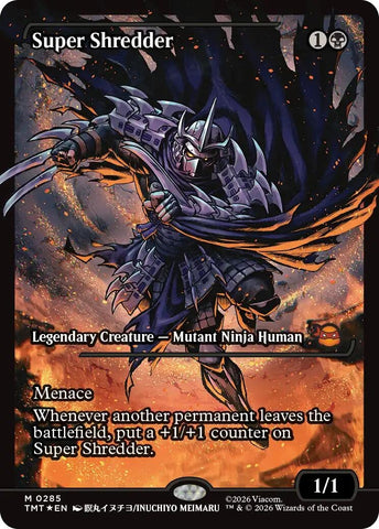 Image for Super Shredder (Showcase) (285) [Teenage Mutant Ninja Turtles] - Magic: The Gathering