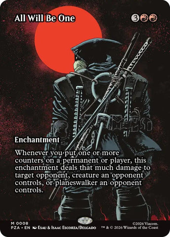 Image for All Will Be One (Borderless) (8) [Teenage Mutant Ninja Turtles Source Material] - Magic: The Gathering
