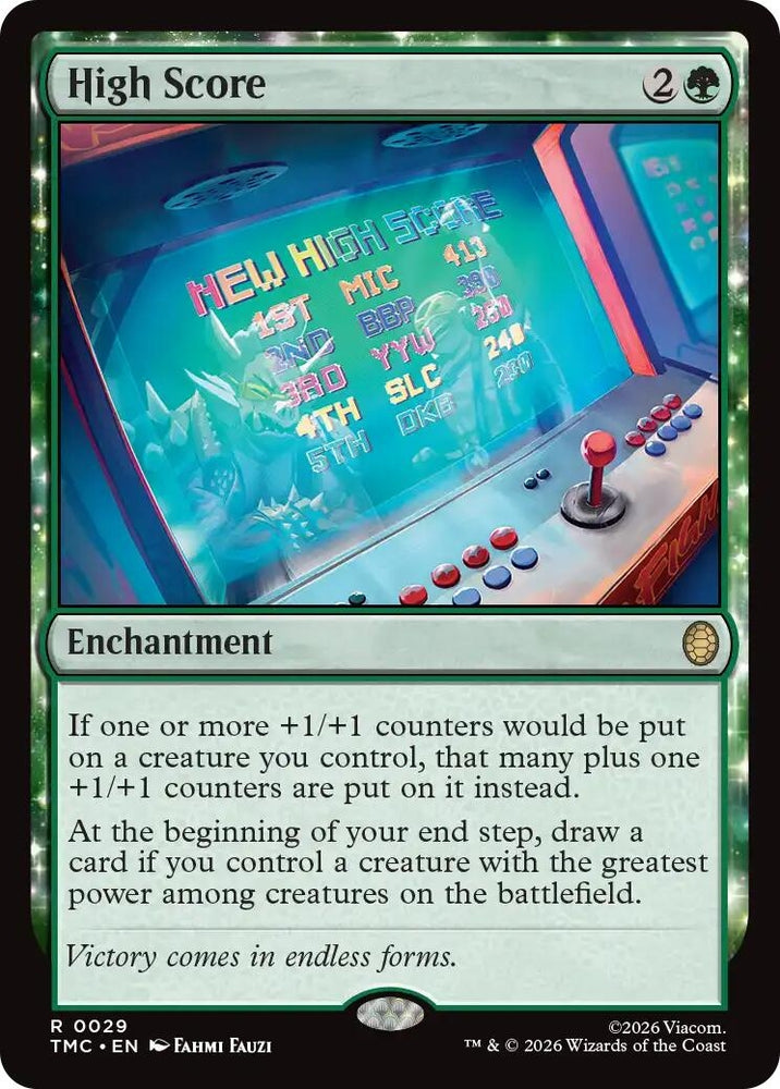 Image for High Score (29) [Teenage Mutant Ninja Turtles] - Magic: The Gathering