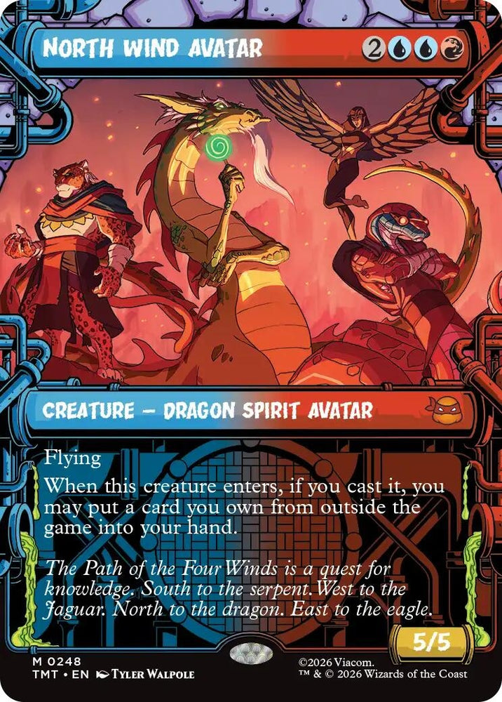 Image for North Wind Avatar (Showcase) (248) [Teenage Mutant Ninja Turtles] - Magic: The Gathering