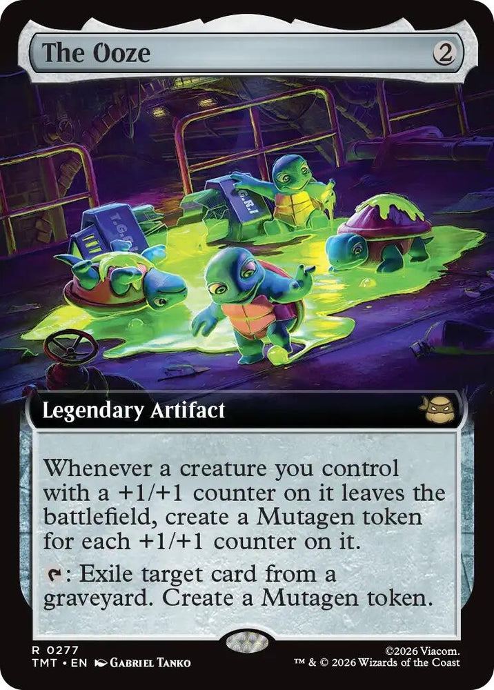 Image for The Ooze (Extended Art) (277) [Teenage Mutant Ninja Turtles] - Magic: The Gathering
