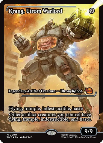 Image for Krang, Utrom Warlord (Showcase) (290) [Teenage Mutant Ninja Turtles] - Magic: The Gathering