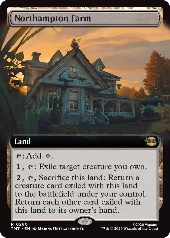 Image for Northampton Farm (Extended Art) (280) [Teenage Mutant Ninja Turtles] - Magic: The Gathering
