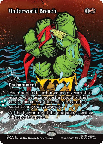 Image for Underworld Breach (Borderless) (10) [Teenage Mutant Ninja Turtles Source Material] - Magic: The Gathering