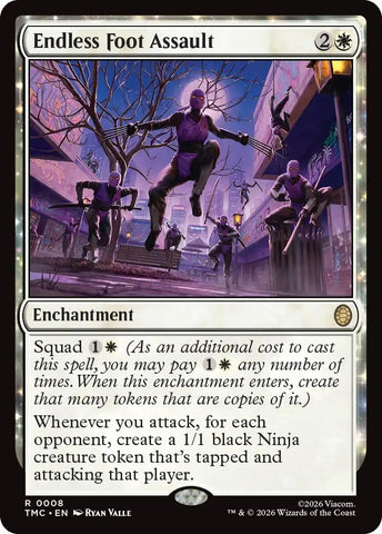 Image for Endless Foot Assault (8) [Teenage Mutant Ninja Turtles] - Magic: The Gathering