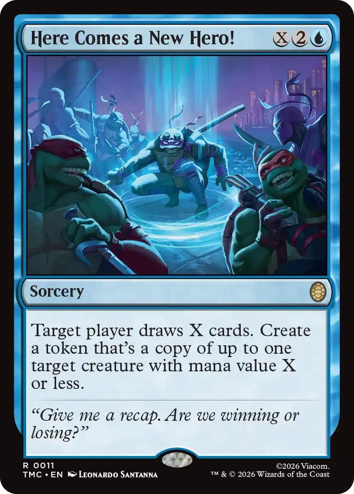 Image for Here Comes a New Hero! (11) [Teenage Mutant Ninja Turtles] - Magic: The Gathering