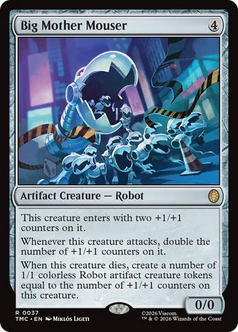Image for Big Mother Mouser (37) [Teenage Mutant Ninja Turtles] - Magic: The Gathering