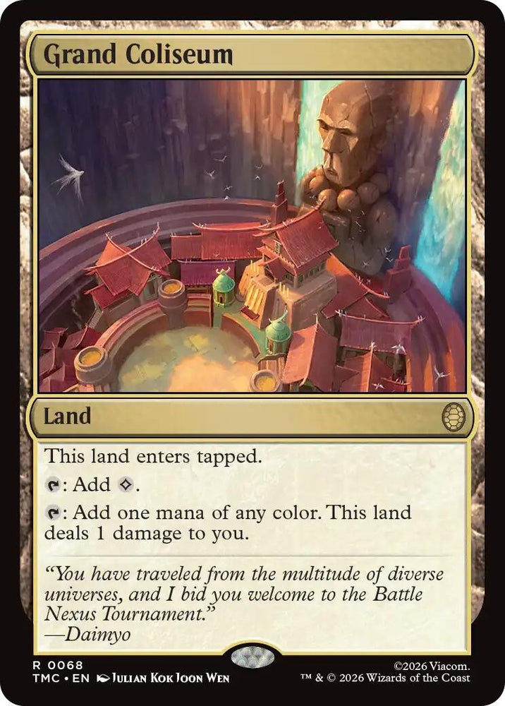 Image for Grand Coliseum (68) [Teenage Mutant Ninja Turtles] - Magic: The Gathering