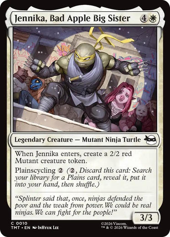 Image for Jennika, Bad Apple Big Sister (10) [Teenage Mutant Ninja Turtles] - Magic: The Gathering
