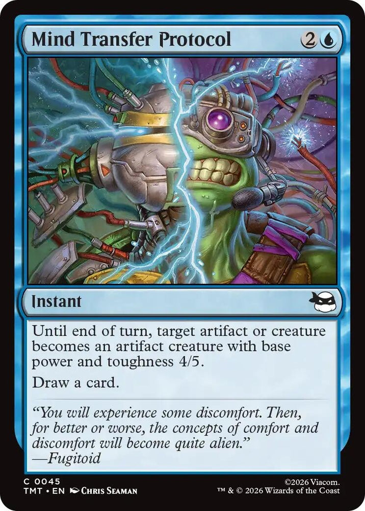 Image for Mind Transfer Protocol (45) [Teenage Mutant Ninja Turtles] - Magic: The Gathering