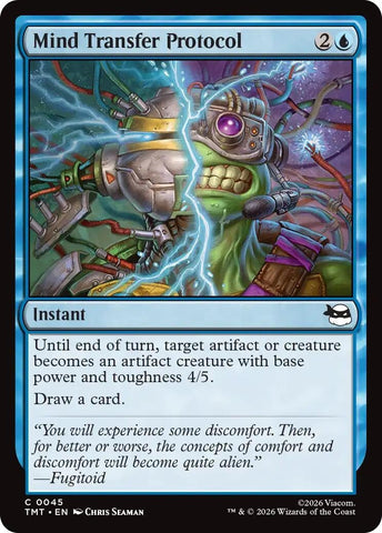 Image for Mind Transfer Protocol (45) [Teenage Mutant Ninja Turtles] - Magic: The Gathering