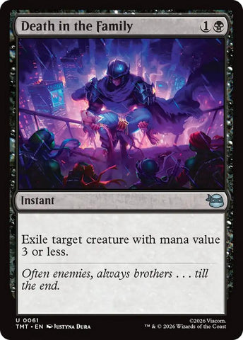 Image for Death in the Family (61) [Teenage Mutant Ninja Turtles] - Magic: The Gathering