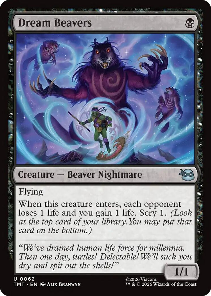 Image for Dream Beavers (62) [Teenage Mutant Ninja Turtles] - Magic: The Gathering
