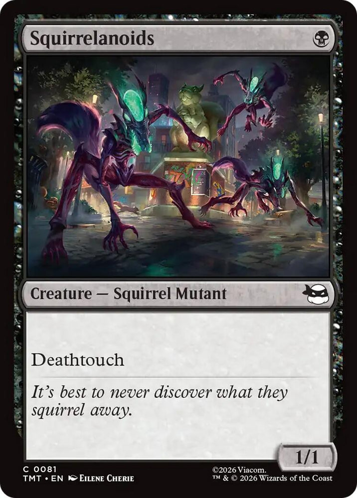 Image for Squirrelanoids (81) [Teenage Mutant Ninja Turtles] - Magic: The Gathering