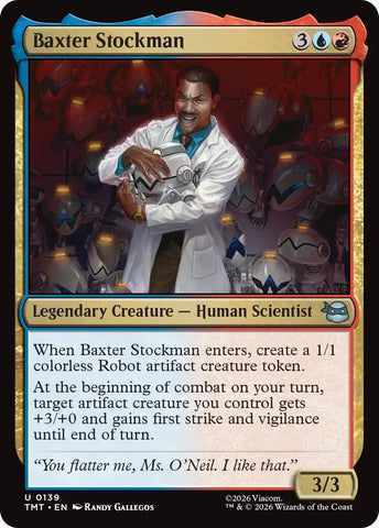 Image for Baxter Stockman (139) [Teenage Mutant Ninja Turtles] - Magic: The Gathering