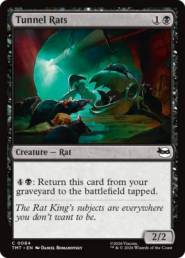 Image for Tunnel Rats (84) [Teenage Mutant Ninja Turtles] - Magic: The Gathering