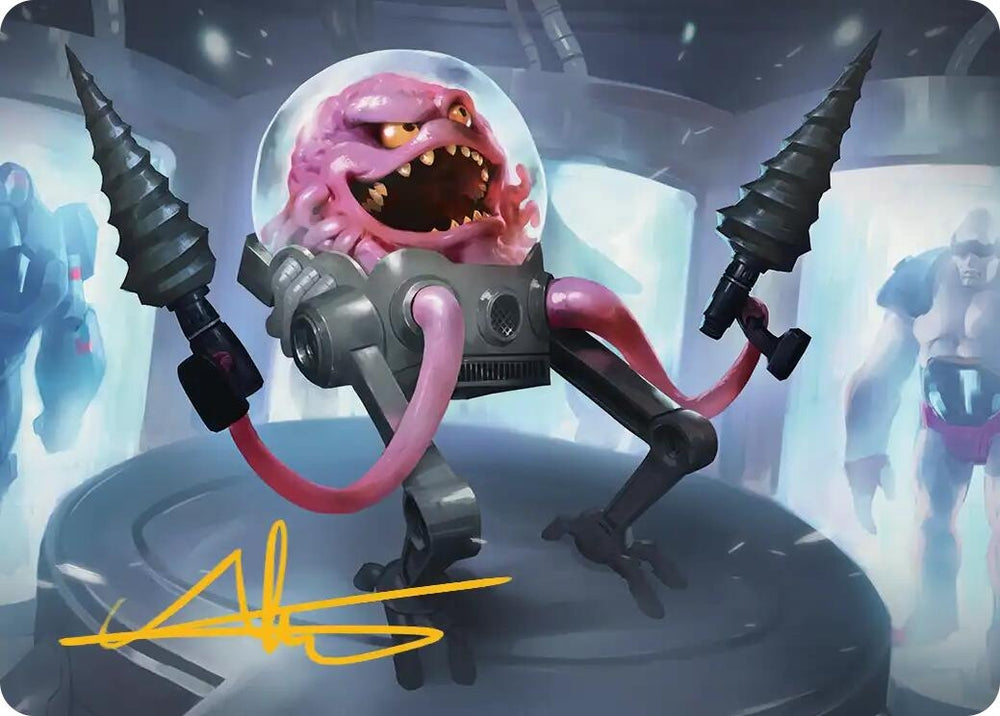 Image for Krang, Master Mind Art Card (4/54) (Gold-Stamped Signature) (4) [Teenage Mutant Ninja Turtles] - Magic: The Gathering