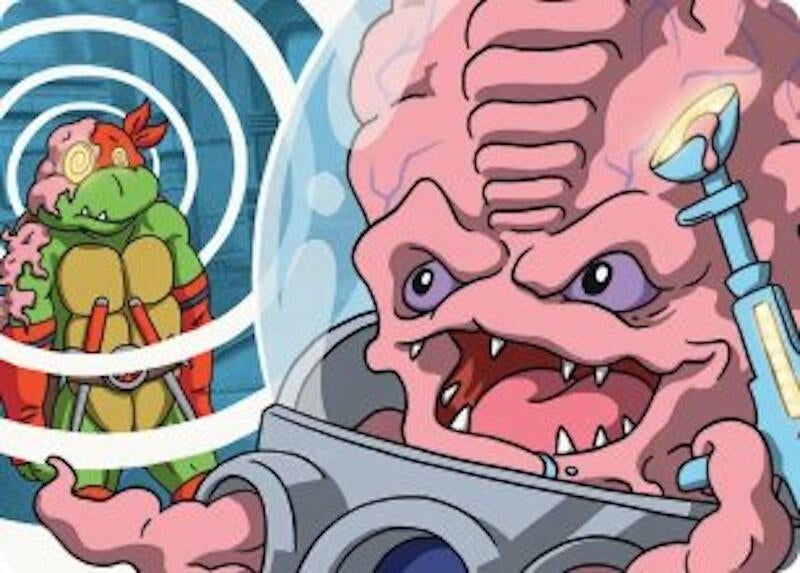 Image for Krang, Master Mind Art Card (25/54) (25) [Teenage Mutant Ninja Turtles] - Magic: The Gathering