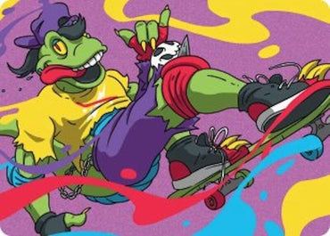 Image for Mondo Gecko Art Card (26) [Teenage Mutant Ninja Turtles] - Magic: The Gathering