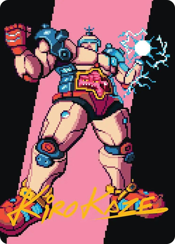 Image for Krang, the All-Powerful Art Card (Gold-Stamped Signature) (34) [Teenage Mutant Ninja Turtles] - Magic: The Gathering