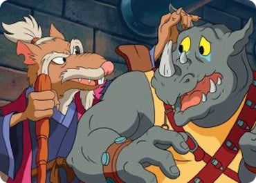 Image for Splinter's Technique Art Card (27) [Art Series: Teenage Mutant Ninja Turtles] - Magic: The Gathering