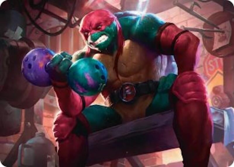 Image for Raphael, Tough Turtle Art Card (9) [Teenage Mutant Ninja Turtles] - Magic: The Gathering