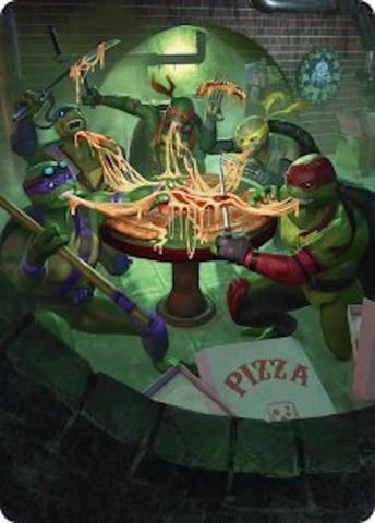 Image for Food Chain Art Card (33) [Teenage Mutant Ninja Turtles] - Magic: The Gathering