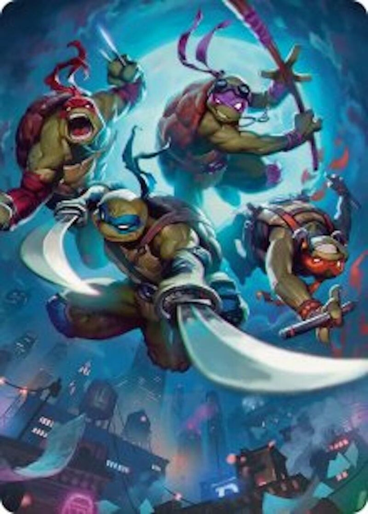 Image for Heroes in a Half Shell Art Card (41) [Teenage Mutant Ninja Turtles] - Magic: The Gathering
