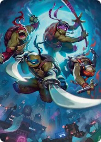 Image for Heroes in a Half Shell Art Card (41) [Teenage Mutant Ninja Turtles] - Magic: The Gathering