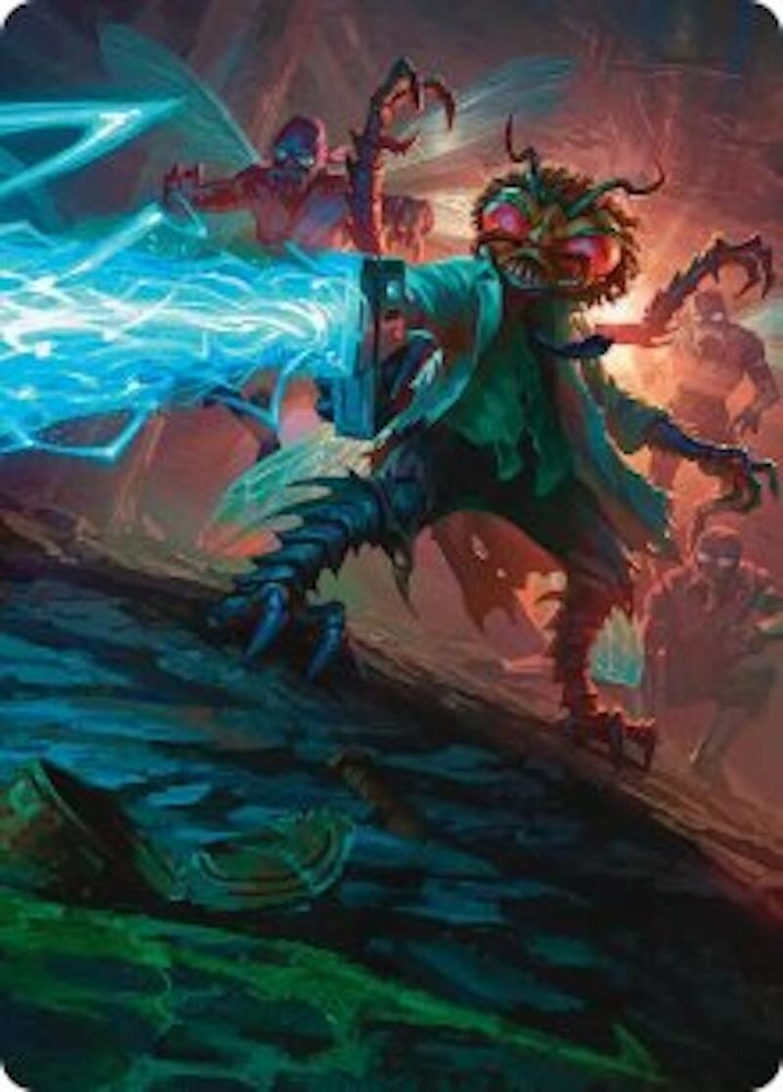 Image for Baxter, Exzzperimental Zzientist Art Card (51) [Teenage Mutant Ninja Turtles] - Magic: The Gathering